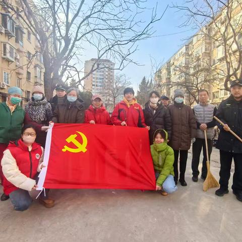 【党群阵地@你】花园路街道牤牛桥社区“清洁城市 美化市容”城市清洁日活动