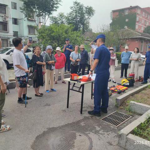 消防知识进社区 共筑安全防火墙