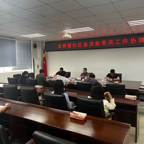 龙岗墟社区金龙街相关协调会