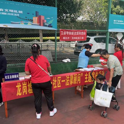 龙岗墟社区开展“一社区一法律顾问”主题宣传活动