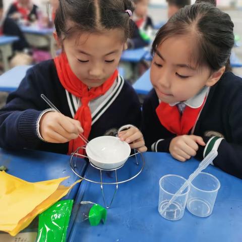 淮西小学三年级鲨鱼公园STEM主题课程《粗盐的“新装”》剪影