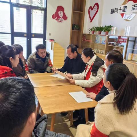 潞州区西街街道长安社区“小乐”帮办文明实践志愿服务队助商助企宣传