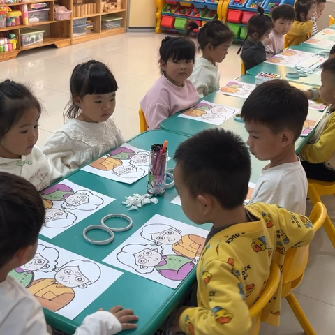 万霖花苑幼儿园中二班周五课程记录📝