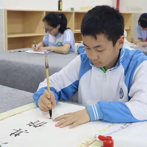 2023湘东区中小学生幼儿艺术展演---书法、绘画专场在萍乡市麻山中学举行