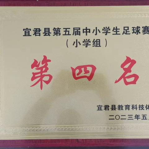 快乐足球 “足”够精彩——太安镇中心小学在宜君县第五届中小学生足球赛中喜获佳绩