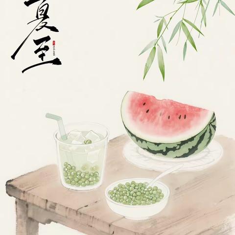 夏日如诗，如约而至———鱼塘学校附属幼儿园夏至节气活动