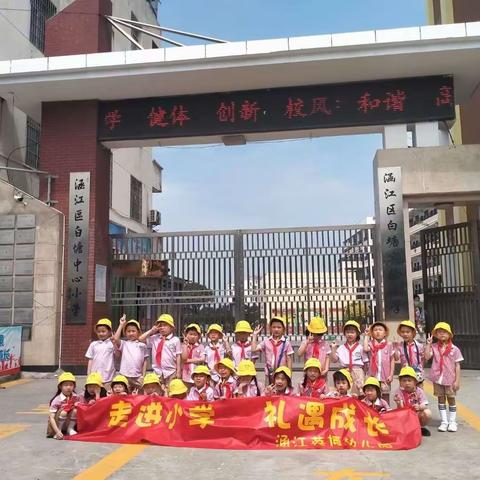 幼小衔接，礼遇成长——白塘中心小学迎接涵江英博幼儿园校园参观记