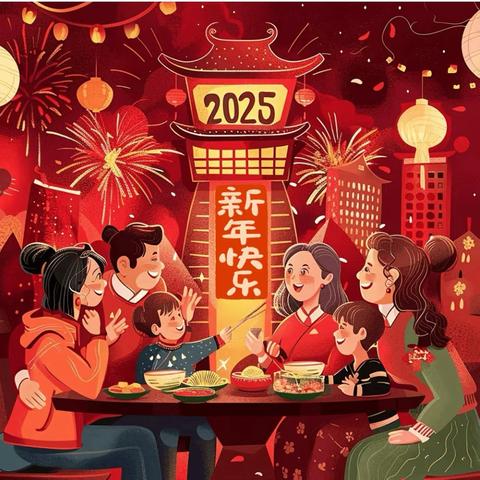 英才附属幼儿园2025年寒假放假通知及温馨提示