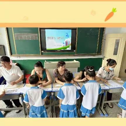 新台镇中心小学低年级学生 精彩童年 趣味乐考