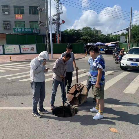 江东新区水质净化中心服务区管网及排水设施排查项目今日进展情况（2023年5月27日）