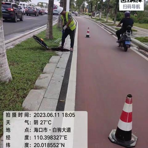 江东新区水质净化中心服务区管网及排水设施排查项目今日进展情况（2023年6月11-12日）