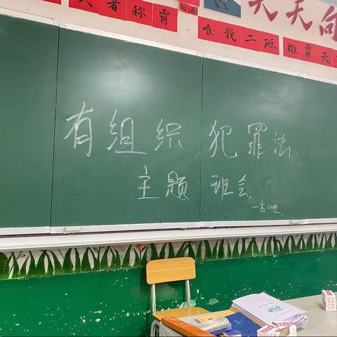 江维中学高一2班《反有组织犯罪法》