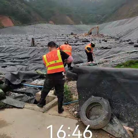填埋场4月23日工作日报