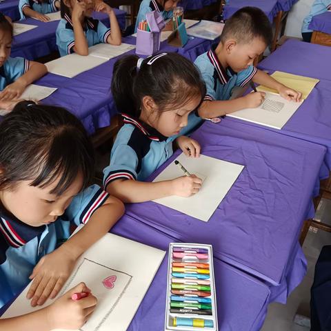 每个孩子都有自己的色彩——第一小学（双钟校区）2023秋一年级绘画兴趣班活动总结