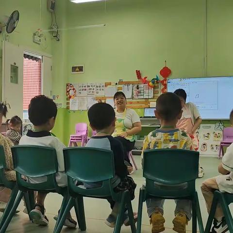 贝尔幼儿园小二班A组《朋友对对碰》