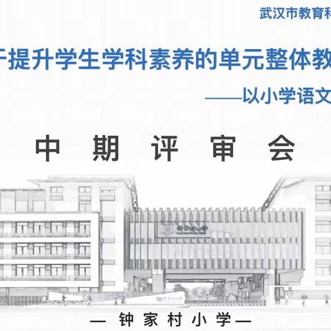 中期汇报展成果，专家论证助成长———钟家村小学“十四五”市级规划课题中期评审会