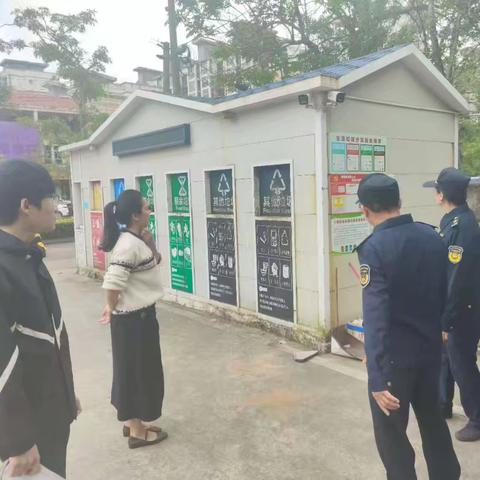 垃圾分类督查进行时，完善设施，规范投放促文明（2025年2月）