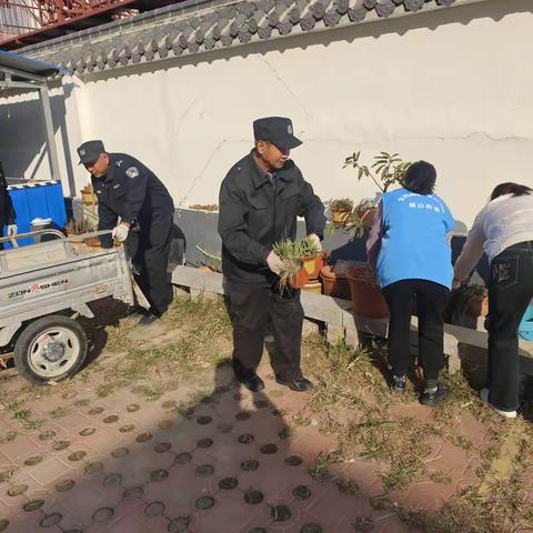 社会主义核心价值观“三个融入”丨榆山街道文昌社区：清理花盆解民忧 还“位”于民乐开颜