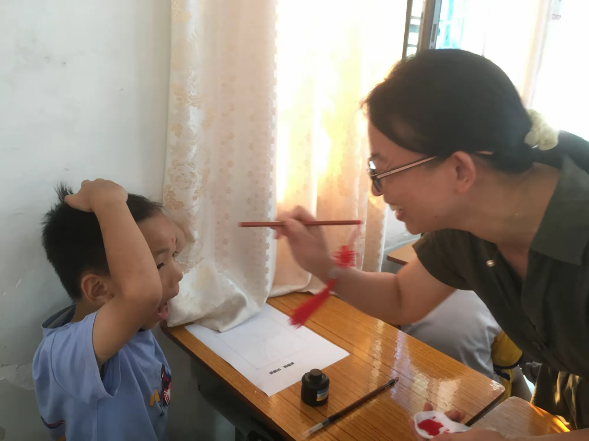 简篇-开笔礼| 开笔延脉 诗礼传家——苍城镇中心小学北校区2024年“开笔礼”暨五邑优秀传统家训诵读活动