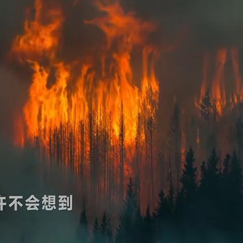 高普陇小学校园森林防火宣传