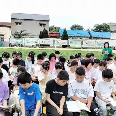 “说普通话   写规范字 ”——长垣市魏庄街道韩了小学推普周活动