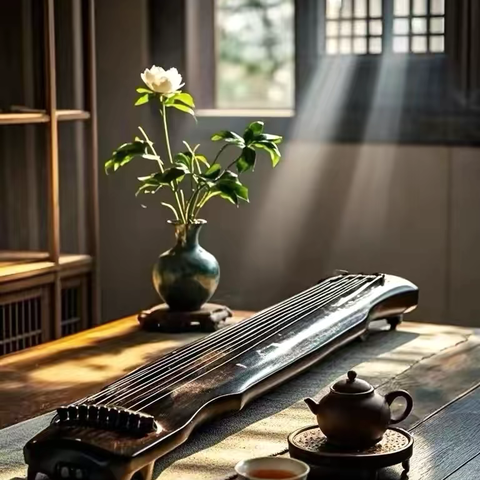 全民学艺 人人有艺//2025年华阴市文化馆公益古琴基础班培训招生