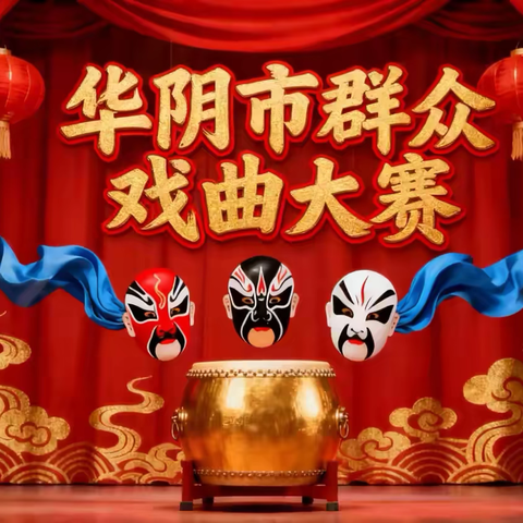 华阴市第六届群众戏曲 ‍大赛报名通知