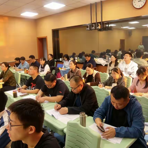 精准把脉二模战况聚合力 共研“1+1+N”新篇章