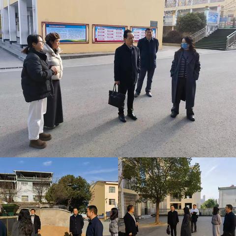 精准视导明方向，凝心聚力促发展——蕲春县第五实验小学核心校领导一行莅临李嘴校区视导工作
