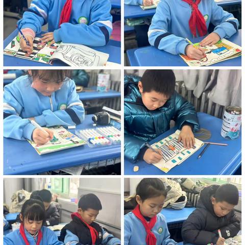美术展风采 艺术花竞开——外国语小学中高年级美术测评