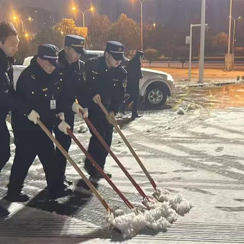 雪落无声 护航有痕：左岭街道综合执法中心破冰前行守护光谷“芯”城