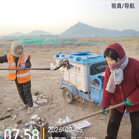 马年迎新春 · 西阳城乡开展垃圾清扫专项行动