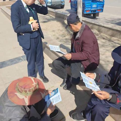 邮储银行石嘴山市古香东路营业所宣传存款保险