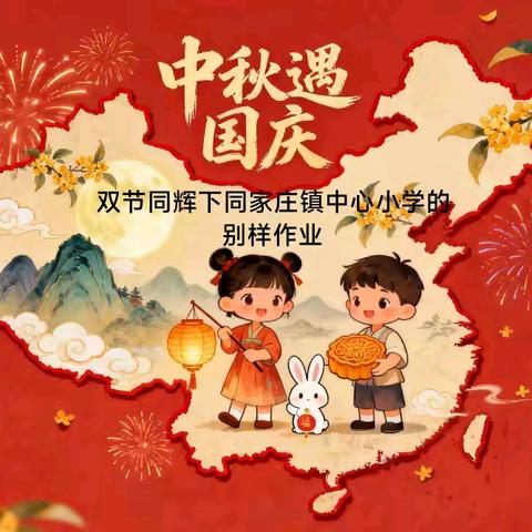 月华映山河，实践绘青春——记双节同辉下同家庄镇中心小学的别样作业