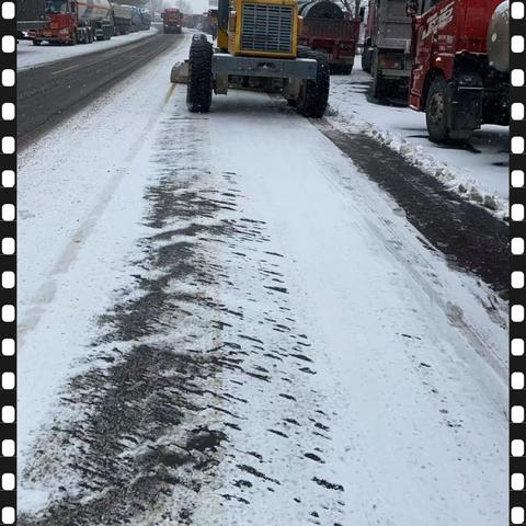 黎城公路段积极开展融雪除雪应急保畅行动