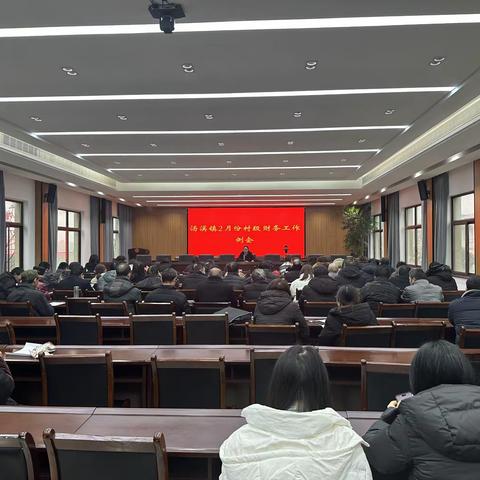 汤溪镇召开2月份“三资”管理工作例会