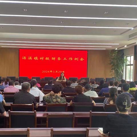 召开汤溪镇5月份村级财务管理工作例会