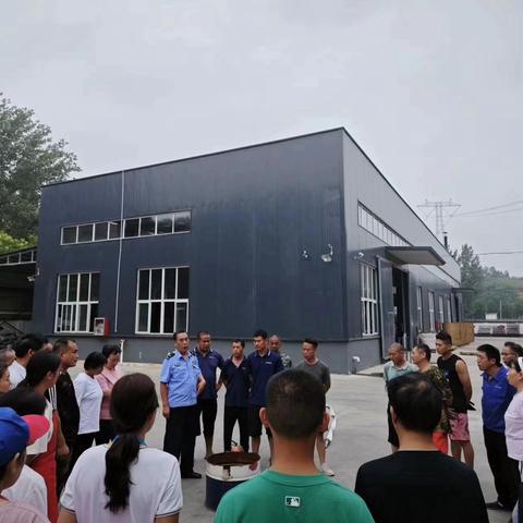 消防🧯牢记心，三乡派出所对辖区企业进行消防检查培训