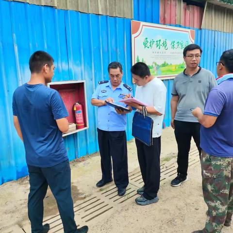 “防患未燃 ”三乡派出所会同多部门联合检查辖区消防重点单位确保夏日消防安全