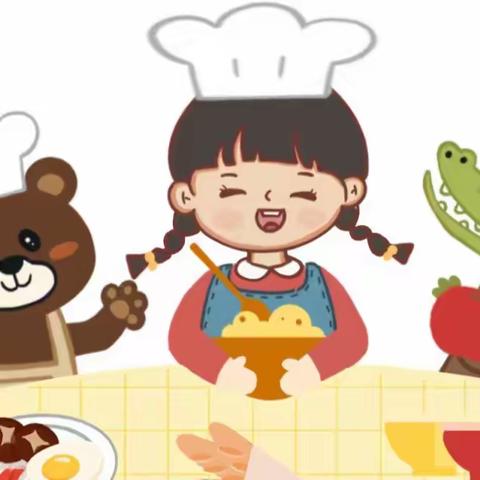 察右中旗幼儿园跑跑一班美“食”相伴“育”见温暖美厨活动《美味的水果捞》