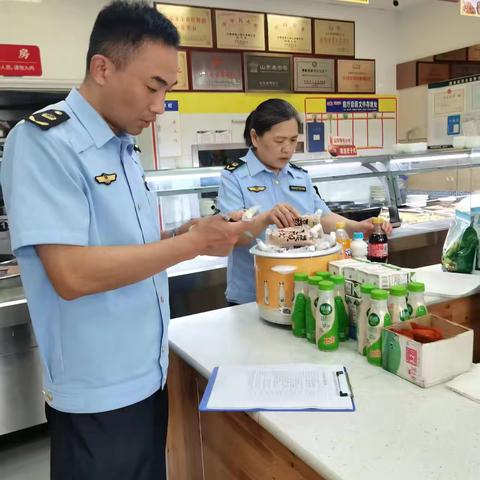 【明水市场监管所】开展夏季餐饮单位食品安全专项检查