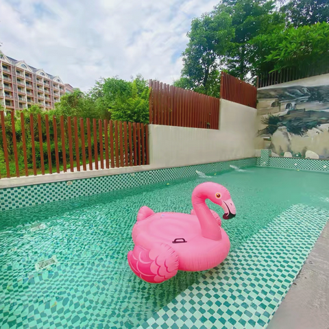 台山颐和佳泉|3房3泡池大泳池麻将KTV烧烤温泉度假别墅【私享富硒温泉和多化娱乐】