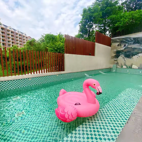 台山颐和温泉城｜狂飙拍摄基地· 1-20房泳池·私家温泉池·超大庭院·超豪华KTV房·桌球·乒乓球 ·麻将·烧烤·茶室·健身度假别墅