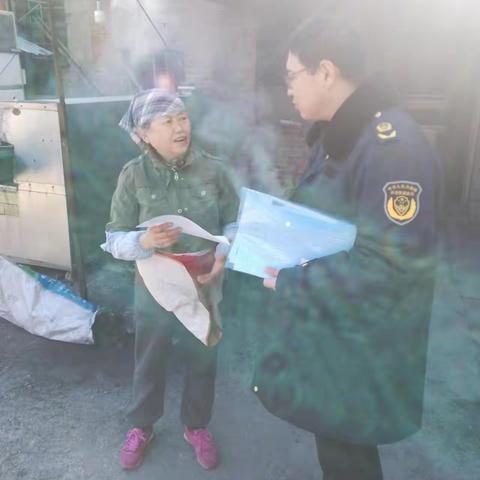 农科院城管工作站—垃圾分类进企业，倡导绿色生活