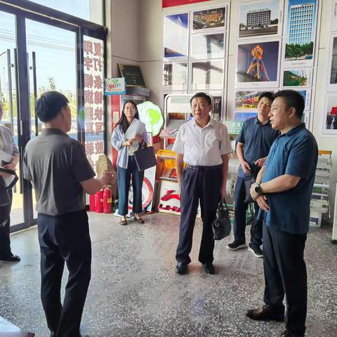市委领导莅临金马广告开展调研活动