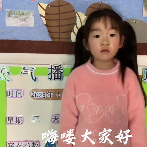 晨玺幼儿园小二班4月25日班级日志