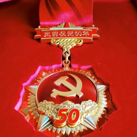 【向您致敬】吕艺学区京博希望小学党支部开展“光荣在党50年”纪念章颁发及走访慰问活动