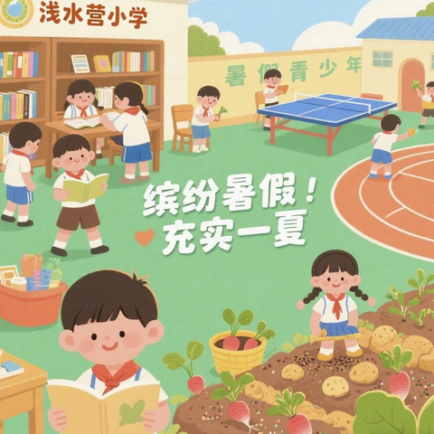 让假期绽放别样精彩——浅水营小学暑假少年宫第一次活动纪实