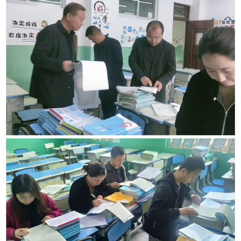紧抓教学常规 夯实育人根基——礼县中坝镇学区作业教案检查活动纪实