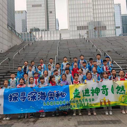 九龙坡区杨家坪小学二年级七班赴绿色星球“探寻深海奥秘，走进神奇自然”